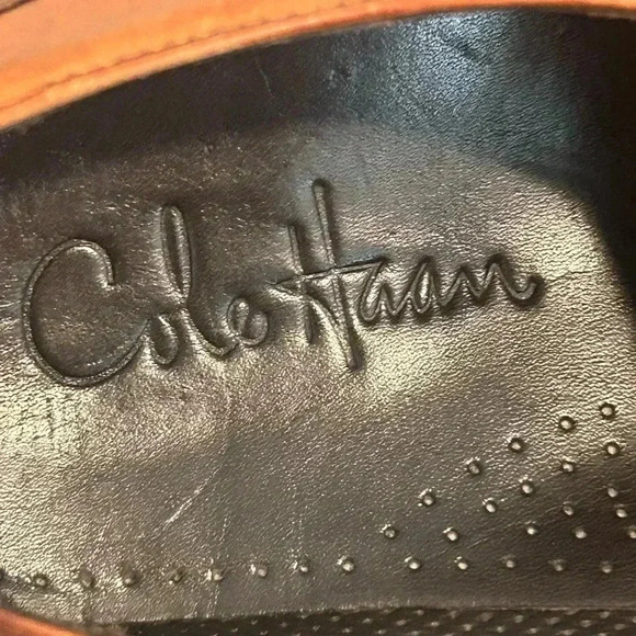 Cole Haan Air Dress Shoes Men's 10.5 M Derby Oxford Leather Brown Lace Up C09161 - Picture 10 of 10